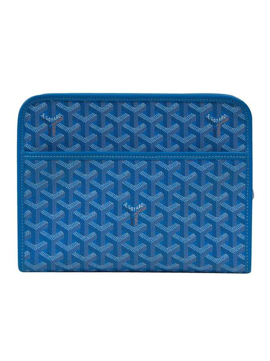 Jouvence MM Toiletry Clutch Bag Blue - GOYARD - BALAAN 1