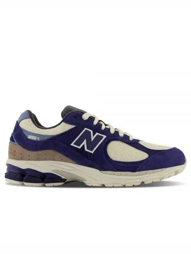 2002R Low Top Sneakers Cream Navy - NEW BALANCE - BALAAN 2