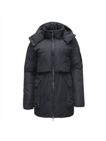 Haelyn Short Utility Parka Black - NOBIS - BALAAN 1