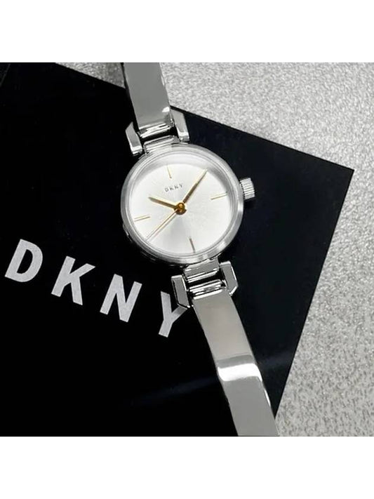 Metal Wrist Watch Women Bracelet Bangle NY2627 Silver - DKNY - BALAAN 1