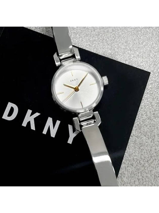 Metal Wrist Watch Women Bracelet Bangle NY2627 Silver - DKNY - BALAAN 2