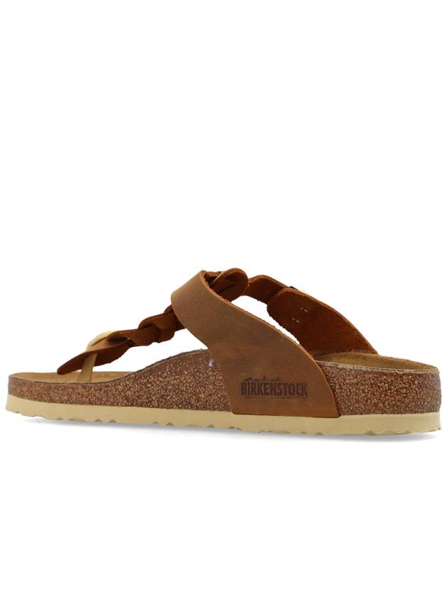 braided suede slider sandals 1021336 - BIRKENSTOCK - BALAAN 6