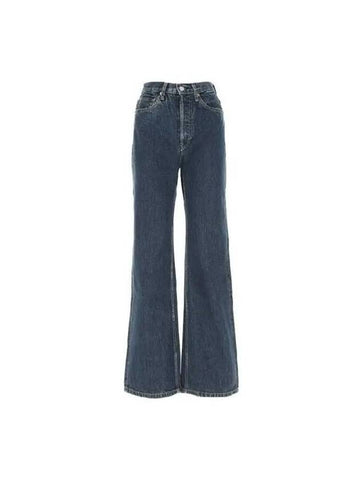 RE DONE 70S Ultra Denim Pants 1883W7UHRWLA RUSTICINDIGO - RE/DONE - BALAAN 1