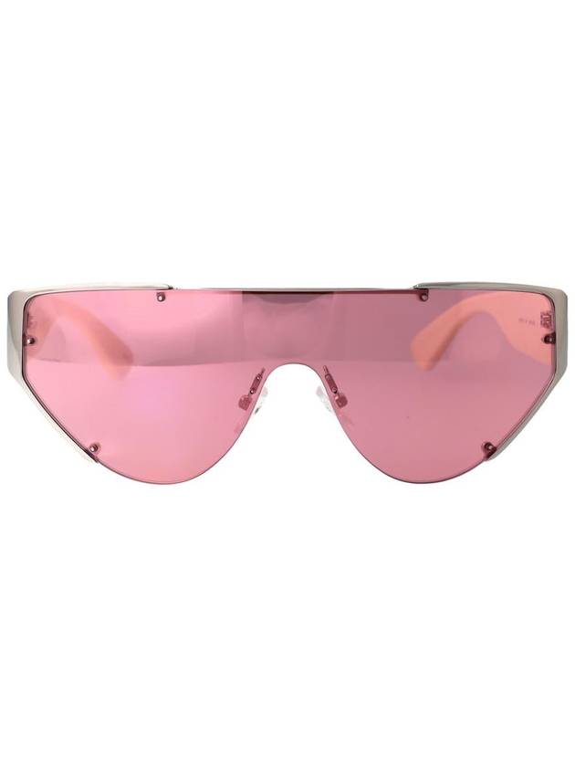 Eyewear Shield Frame Sunglasses AM0447S 004 - ALEXANDER MCQUEEN - BALAAN 2