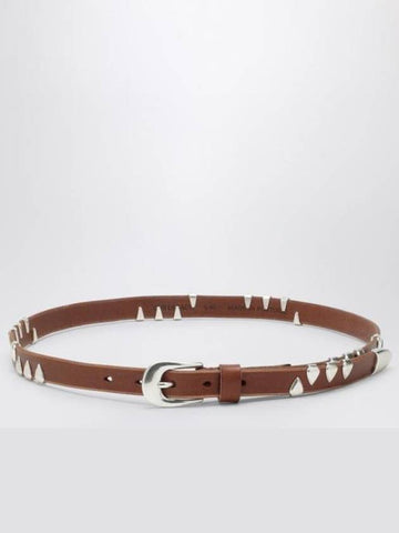 Leather Belt A42482HLE Beige - OUR LEGACY - BALAAN 1