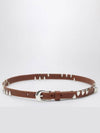 Leather Belt A42482HLE Beige - OUR LEGACY - BALAAN 1