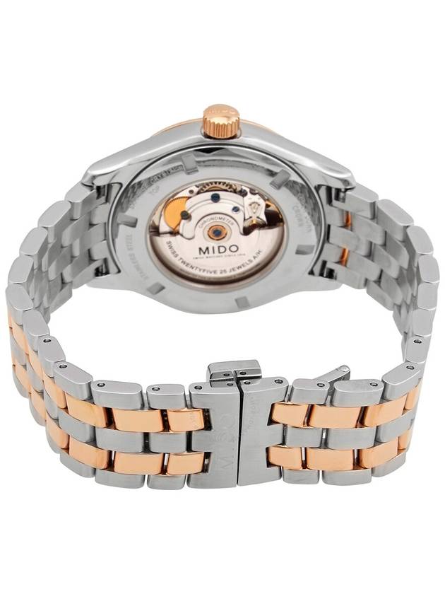 Mido Belluna Automatic Diamond Silver Dial Men's Watch M0014312203692 - MIDO - BALAAN 3