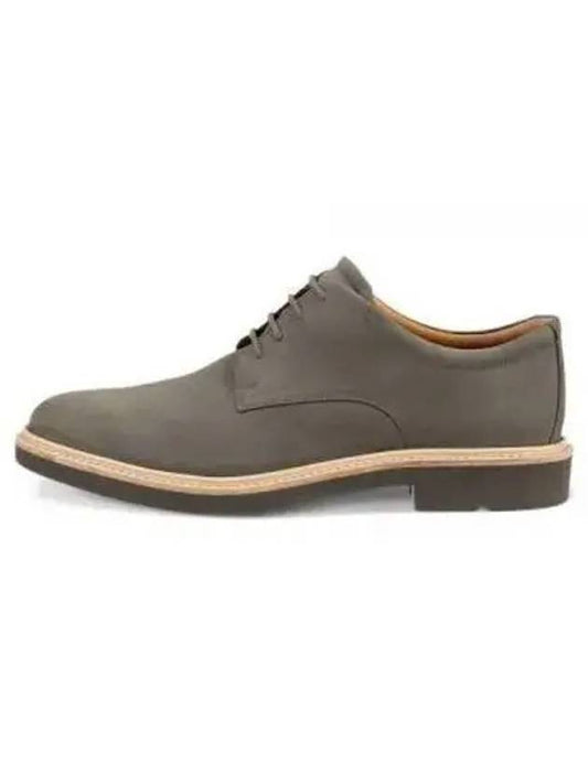 Men's London Metropole Derby Grey Nubuck - ECCO - BALAAN 2