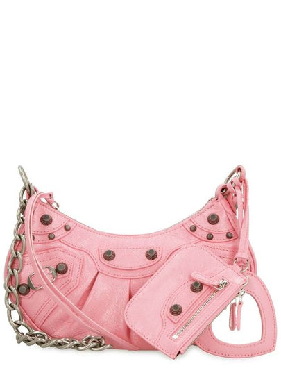 Women's Le Cagol XS Chain Shoulder Bag Pink - BALENCIAGA - BALAAN 2