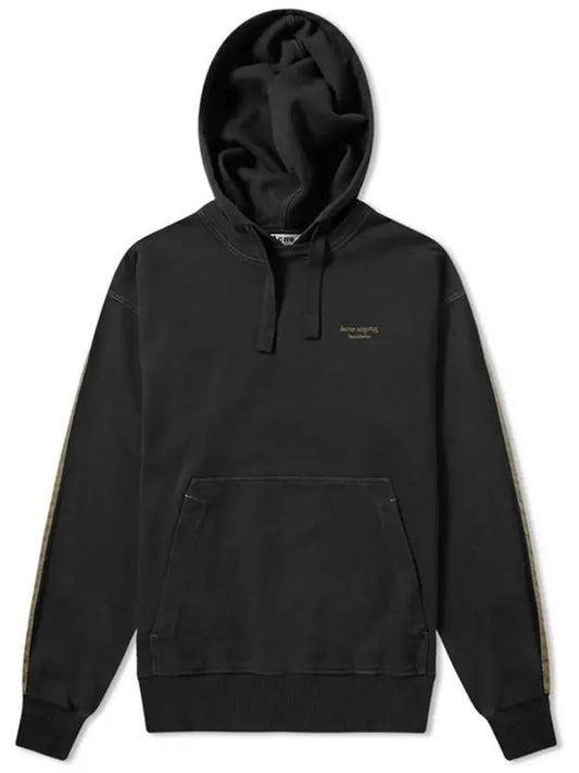 Franz Acid Hoodie Black - ACNE STUDIOS - BALAAN 2