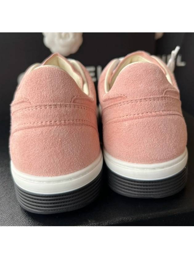 CC Logo Force Sneakers Pink G45079 - CHANEL - BALAAN 6