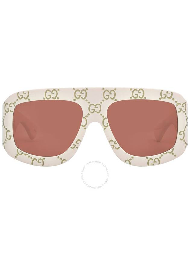 GG Monogram Pilot Frame Sunglasses GG0983S - GUCCI - BALAAN 2