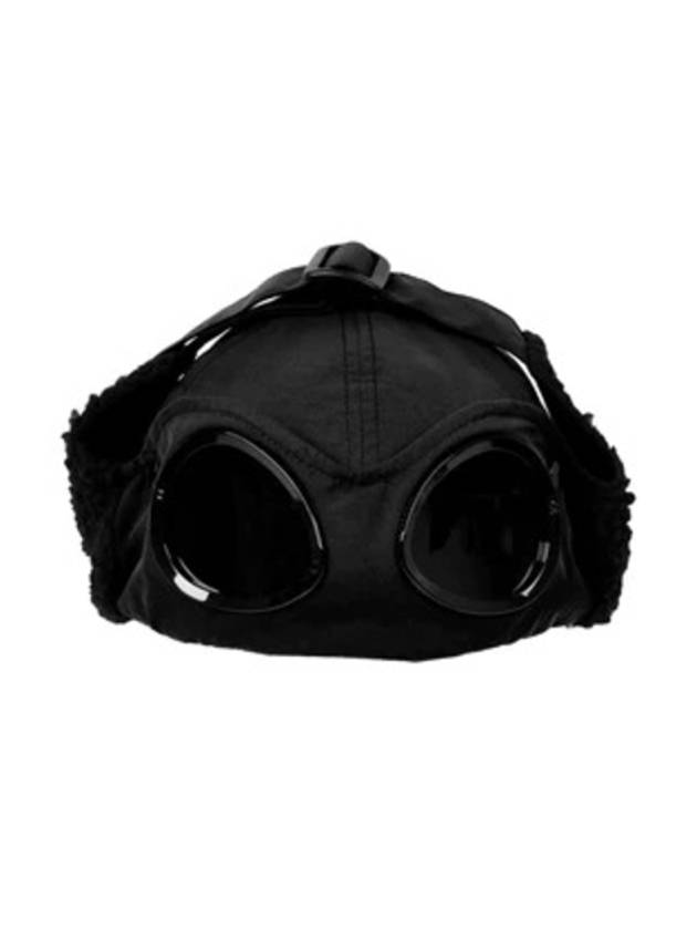 x C P Company Goggle Ear Flap Cap Black 16CSAC015A005991G999 - PALACE - BALAAN 6