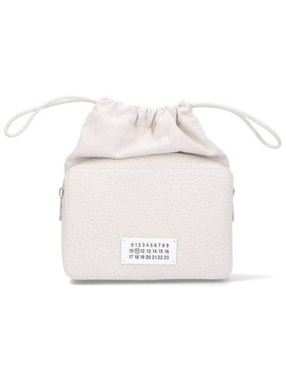 Logo Patch Leather Bucket Cross Bag Neutral - MAISON MARGIELA - BALAAN 2