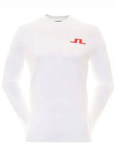 Golf Gus Crew Neck Knit Top White - J.LINDEBERG - BALAAN 2