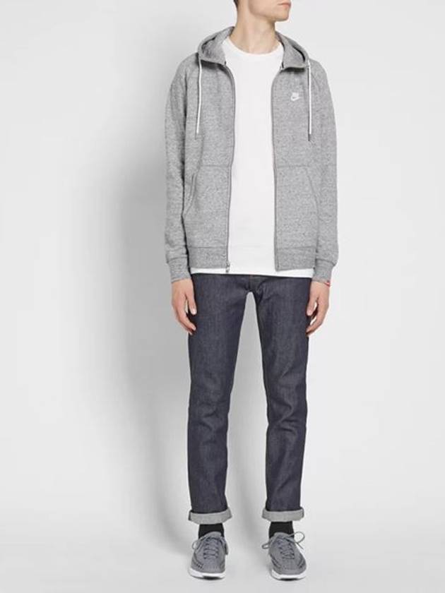 Sportswear Legacy Zip Up Hoodie Grey - NIKE - BALAAN 15