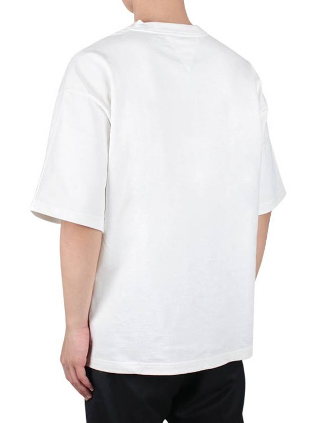 Rivet Pocket Detail Short Sleeve T-Shirt White - BOTTEGA VENETA - BALAAN 5