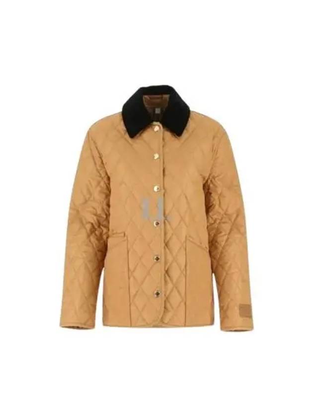 Dranefel Quilted Jacket Camel - BURBERRY - BALAAN 2