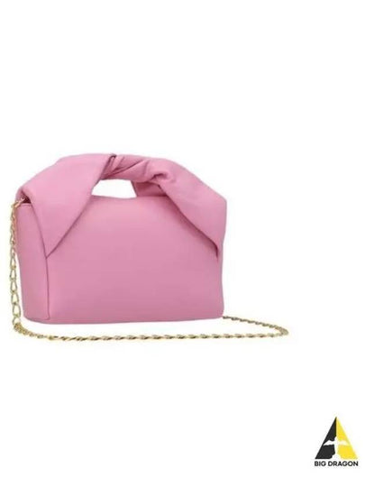 Twister Leather Medium Tote Bag Pink - JW ANDERSON - BALAAN 2