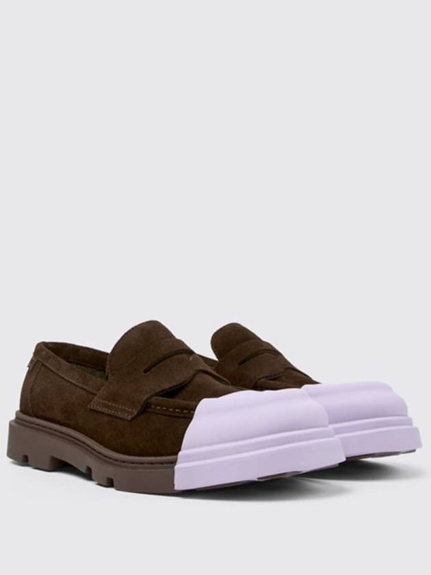 Junction Contrast Toe Cap Loafer Brown - CAMPER - BALAAN 4