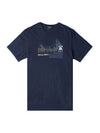 Logo Printed Cotton Short Sleeve T-shirt Navy - BARBOUR - BALAAN 11