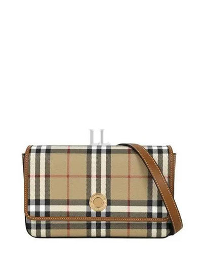 Check Cross Bag Beige - BURBERRY - BALAAN 2