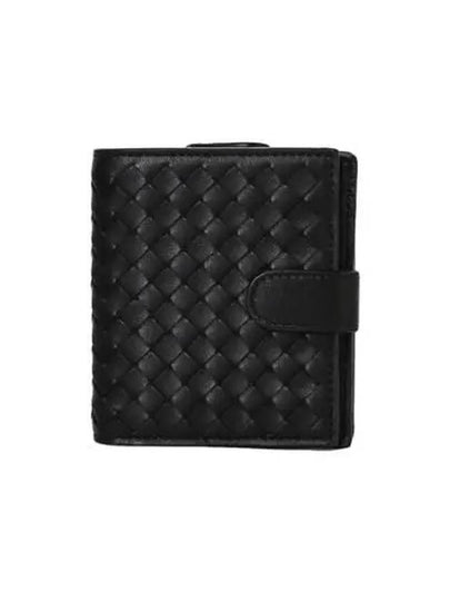 Intrecciato Half Wallet Black - BOTTEGA VENETA - BALAAN 2