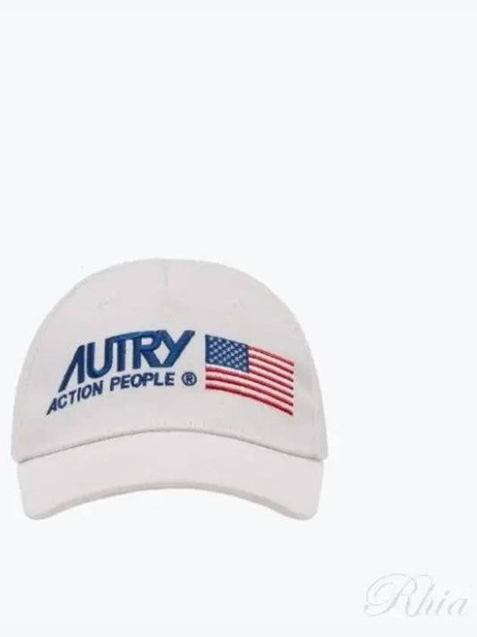 Capello Iconic Logo Ball Cap White - AUTRY - BALAAN 2