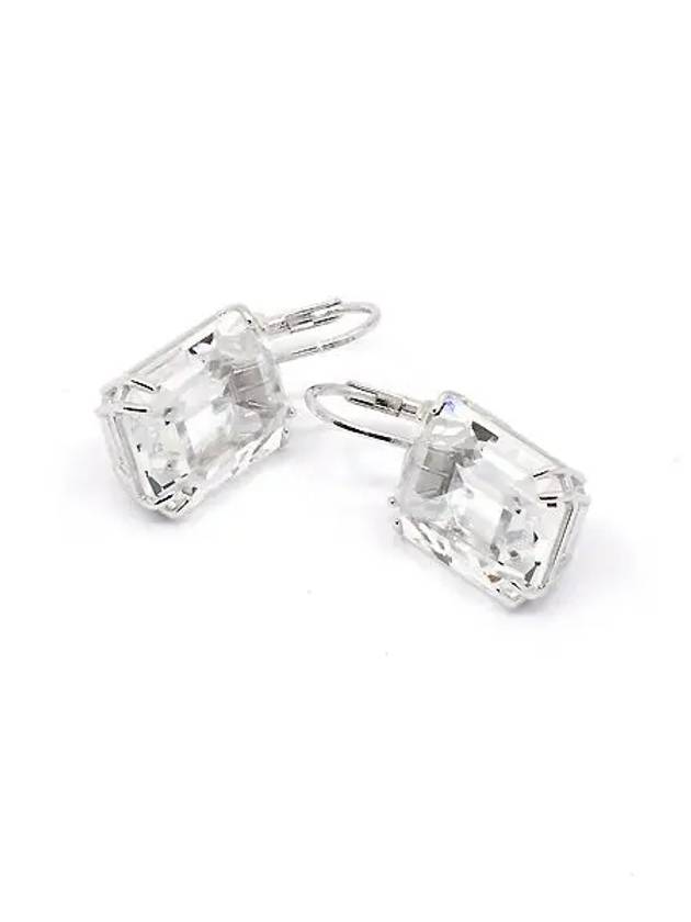 Millenia Octagon Crystal Drop Earrings White - SWAROVSKI - BALAAN 2