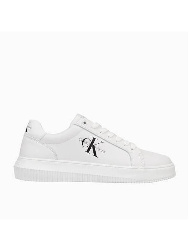 Jeans Malmo Low Top Sneakers Black White - CALVIN KLEIN - BALAAN 1