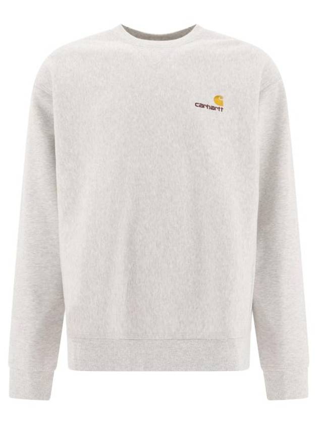 American Script Cotton Blend Sweatshirt White - CARHARTT WIP - BALAAN 2