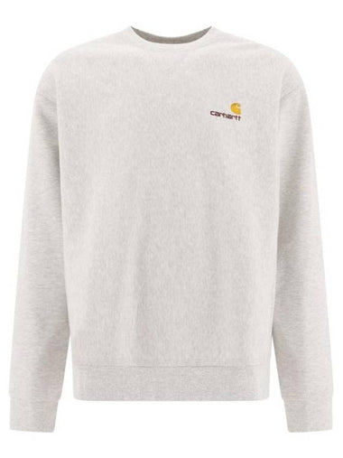 Carhartt WIP Long Sleeve T Shirt I025475482XX Free Ash Heather - CARHARTT WIP - BALAAN 1