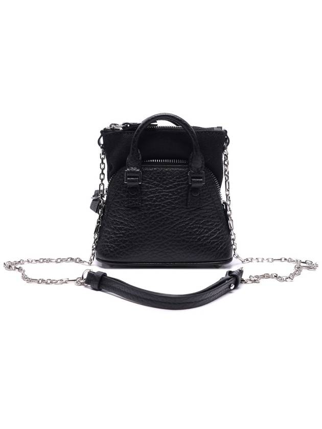 5AC Classic Baby Shoulder Bag Pale Black - MAISON MARGIELA - BALAAN 5