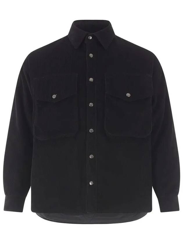 Over Pocket Corduroy Jacket Black - OFFGRID - BALAAN 4