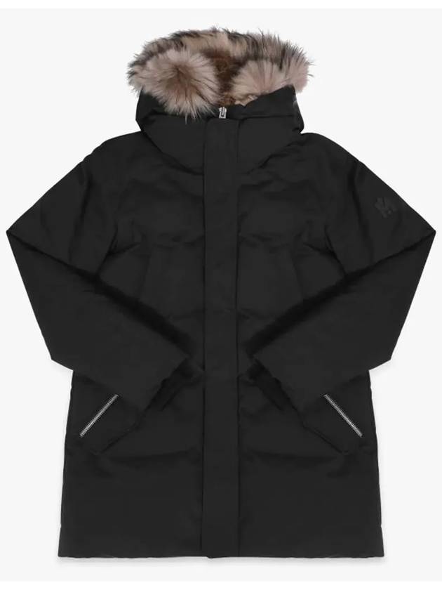 Edward Natural Fur Hooded Down Parka Black - MACKAGE - BALAAN 6