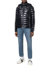 Lauros Lauros short down jacket black - MONCLER - BALAAN 5