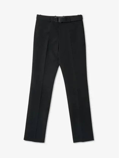 Buckle Dry Wool Slim Pants Black - OFF WHITE - BALAAN 2