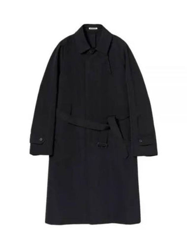 Coat A23SC01WC BLACK - AURALEE - BALAAN 1