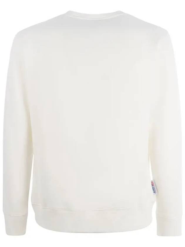 Logo Action People Sweatshirt White - AUTRY - BALAAN 4