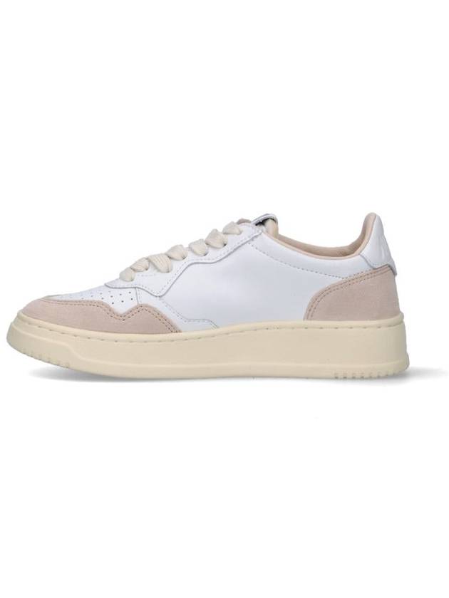 Medalist Goatskin Low Top Sneakers White - AUTRY - BALAAN 4