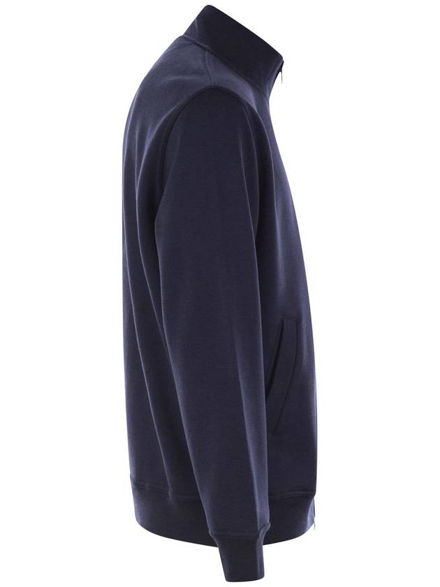 Double fleece topwear in cotton, cashmere and silk - BRUNELLO CUCINELLI - BALAAN 3