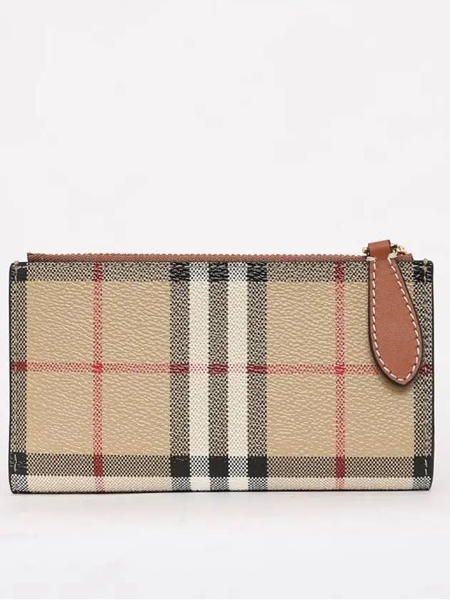 Check Bifold Wallet Beige - BURBERRY - BALAAN 2