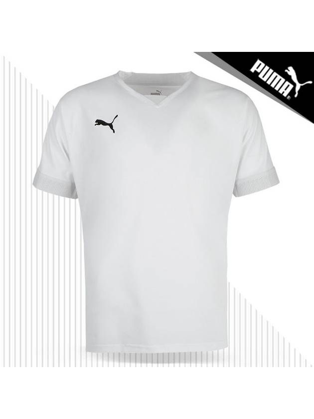 Team Final Jersey Short Sleeve 70501604 White R - PUMA - BALAAN 1