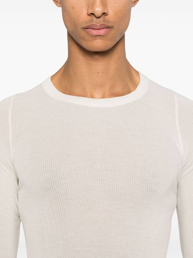 ribbed long sleeve T-shirt - RICK OWENS - BALAAN 5