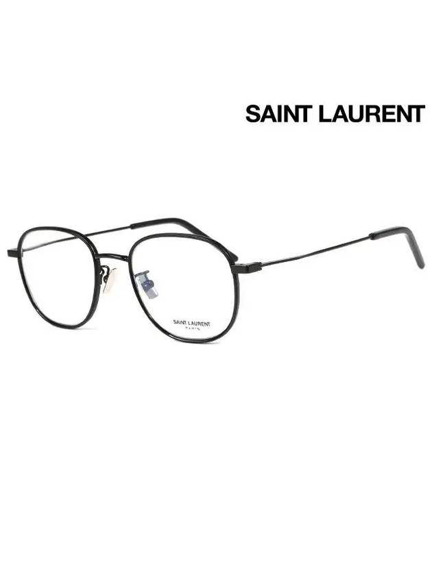 Eyewear Round Eyeglasses Black - SAINT LAURENT - BALAAN 3