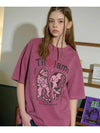 Tiamo Lovely Pigmented Short Sleeve T-Shirt Dusty Pink - CPGN STUDIO - BALAAN 3