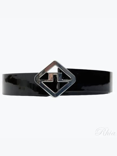 Gary High Shine Leather Belt Black - J.LINDEBERG - BALAAN 2