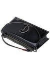 Loubi 54 Leather Cluth Bag Black - CHRISTIAN LOUBOUTIN - BALAAN 5