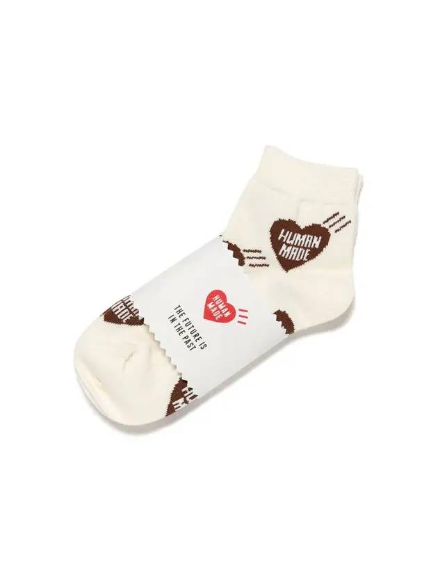 Heart Short Socks Gray HM28GD063 - HUMAN MADE - BALAAN 5