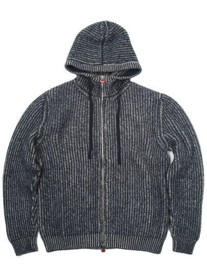 Cashmere Hooded Jacket Dark Navy - KITON - BALAAN 2